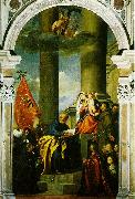 TIZIANO Vecellio Madonna with Saints and Members of the Pesaro Family  r china oil painting artist